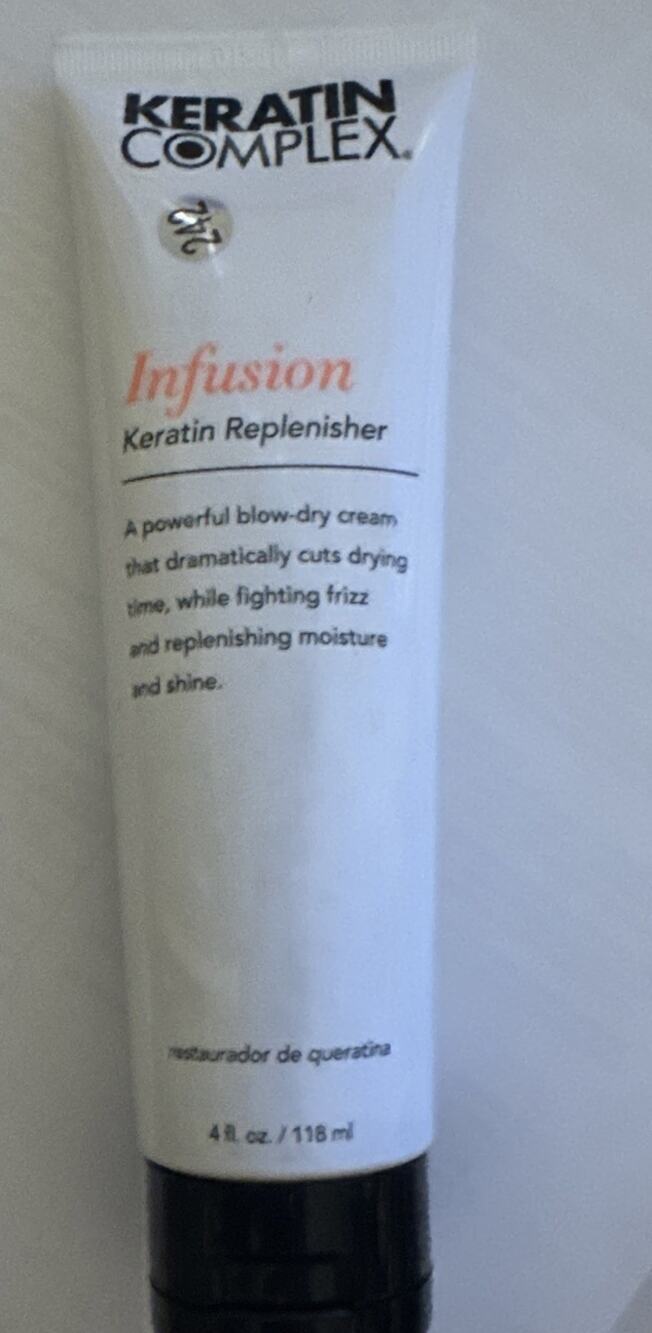 Keratin Complex Infusion Keratin Replenisher 4 Fl. Oz. NWOB Blow Dry Cream